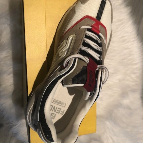 FENDI FF Logo Athletic Sneaker - Picture 12 of 14